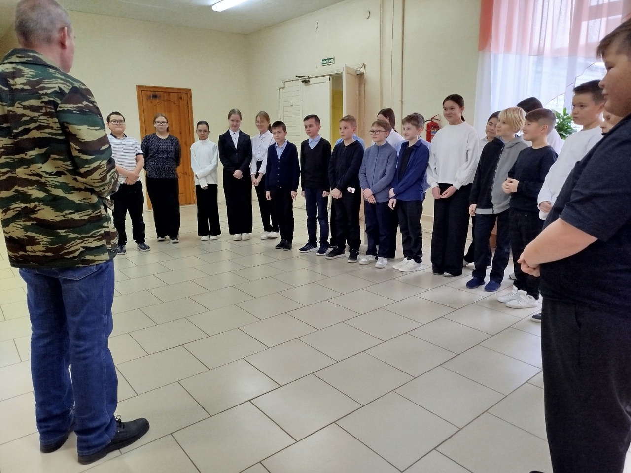 Экскурсия для учащихся 5-х классов в кабинет БПЛА.