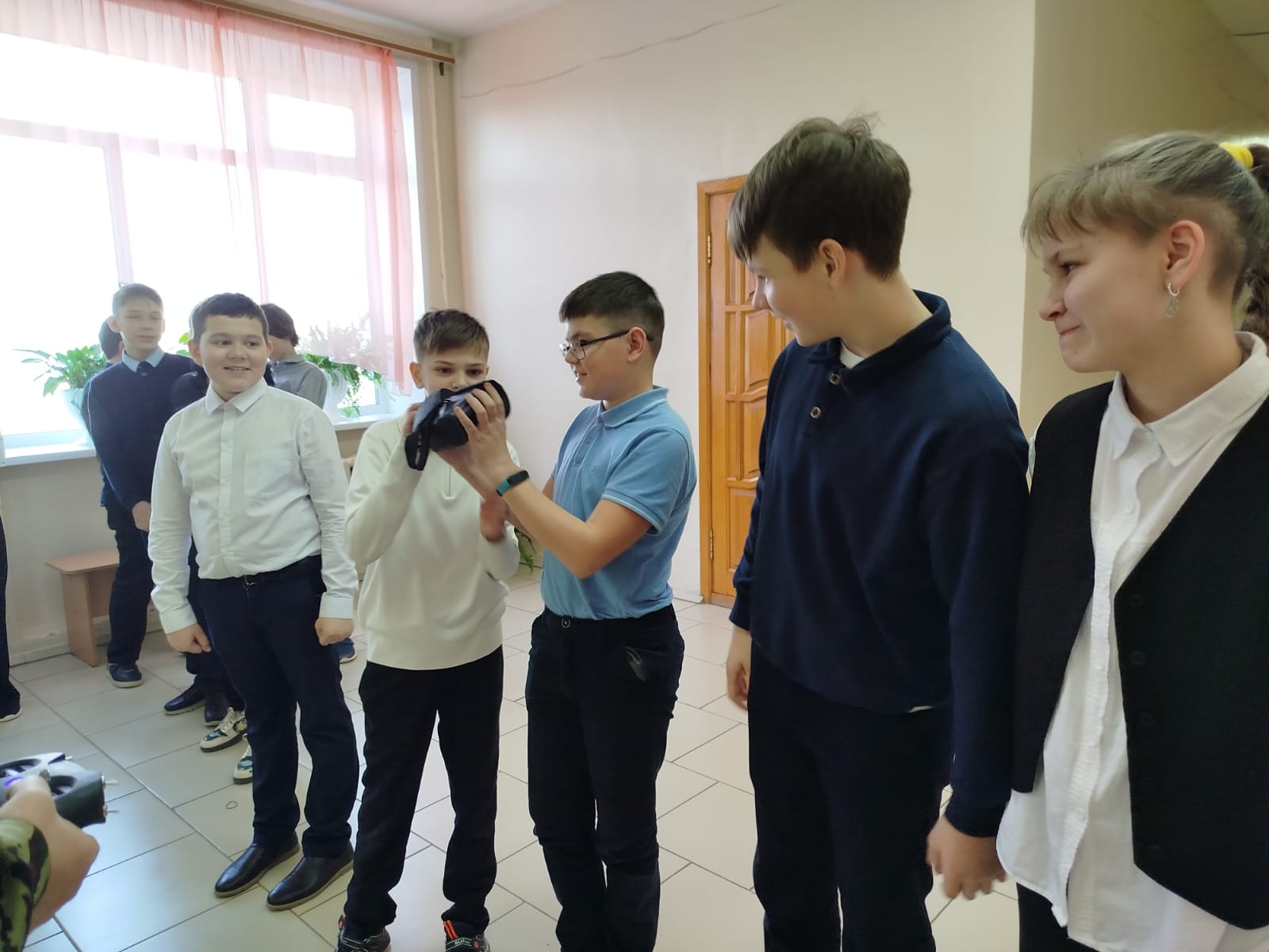 Экскурсия для учащихся 6-х классов в класс БПЛА.